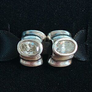 Authentic Pandora Retired Clear Skies CZ Charm Set 790289CZ Sterling Silver